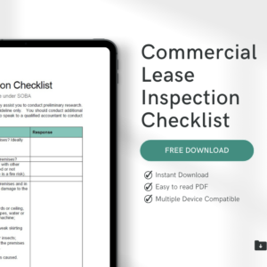Commercial Lease Inspection Checklist